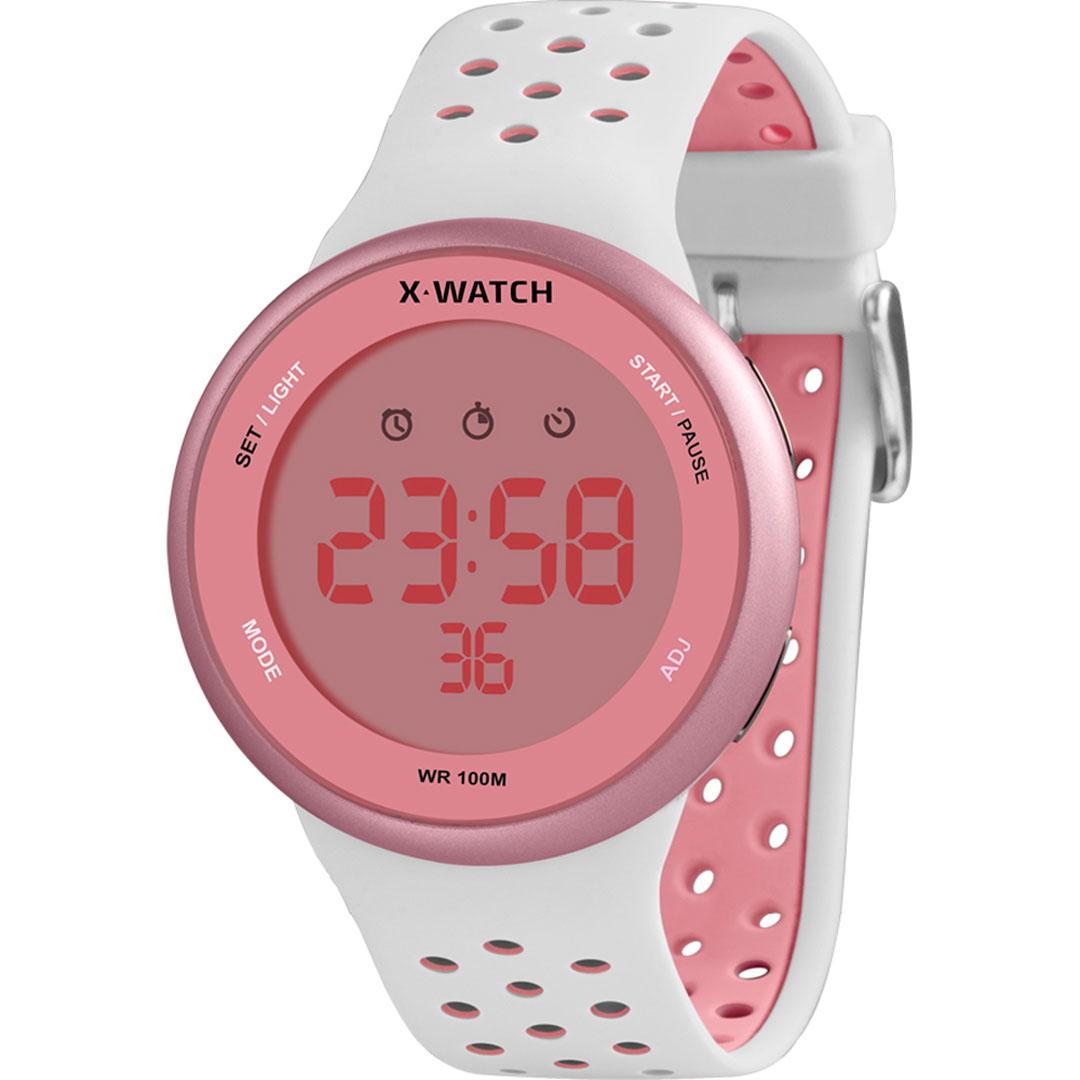 . BXBR - RELOGIO PULSO XWATCH - QUARTZ,DIGITAL CX.PLAST.CAL.M1185MP - D.C.R.E 2023/63019