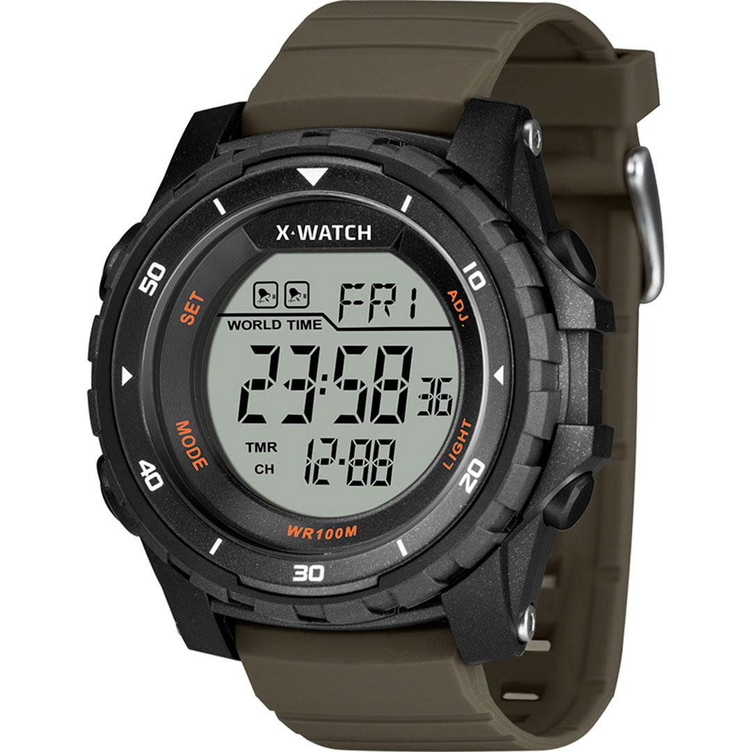 . BXEX - RELOGIO PULSO XWATCH - QUARTZ,DIGITAL CX.PLAST.CAL.84327MP - D.C.R.E 2024/153685